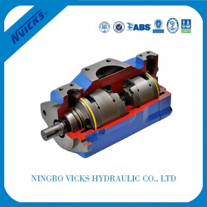 VＱ Series Double Pump Vickers 3525VQ Vane Pump for Construction Machinery